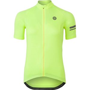 AGU Core Fietsshirt Essential Dames - Hi-vis Neon Yellow - M