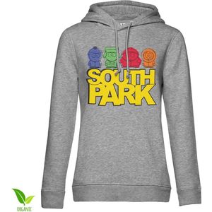 South Park Sketched Girls Hoodie Damen Heather-Grey-S