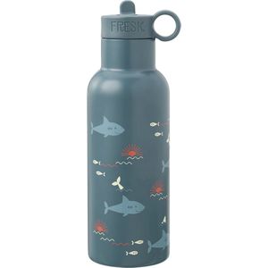 Fresk - Thermosfles - Blauw - 500 ml - RVS Waterfles - Lekvrij