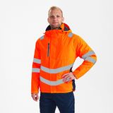 Engel Safety - 1946-930 - Winterjack - Hi-vis Orange / Blue Ink