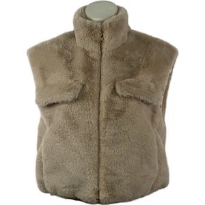 Chic Faux Fur Bodywarmer - Perfecte Wintertrend 2024 - In 6 Kleuren - One Size