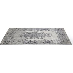 Kelim Pop tapijt grijs 240x170 - Kare Design