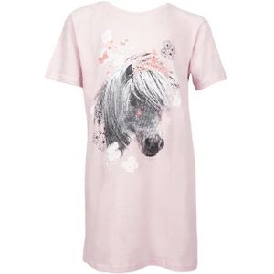 Anouk Michaela Paarden Bigshirt Pink maat 98
