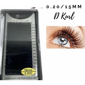 Guardian Beauty Prime Silk Lashes 15mm 0.20 D-krul | Wimpers Extensions | Eyelashes | Wimpers |  Wimperextensions