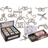 Metalen puzzelspel, mini, ca. 7 cm / TOYC