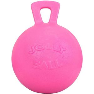 Jolly Pets Jolly Ball – Paarden speelbal met bubblegumgeur– Ter vermaak in de stal en in het weiland - Bijtbestendig - Roze - Ø 25 cm