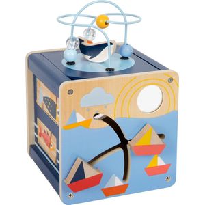Mini Activiteiten Kubus - Oceaan - Houten Speelgoed Vanaf 1 Jaar