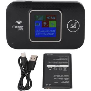 4G LTE Router, 300Mbps High Speed Portable WiFi Wireless Mobile Hotspot with SIM Card Slot, USB Power Supply Part Up to 10 WiFi Devices 4G Mobile WiFi for Europe