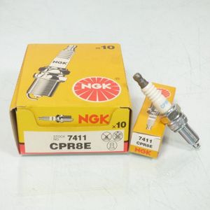 Bougie d'allumage NGK pour Scooter Aprilia 50 SR MORINI CARBU 2000 à 2003 CPR8E Neuf