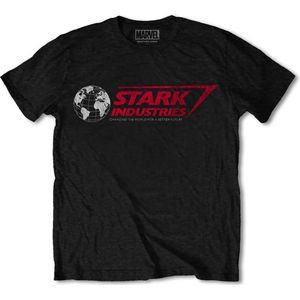 Marvel Iron Man - Stark Industries Heren T-shirt - M - Zwart