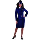 Magic Design Verkleedpak Stewardess Dames 3-delig Maat S
