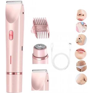 Elektrisch Scheerapparaat - Waterdicht - 2 in 1 Ladyshave - Voor Vrouwen - Epilator - Bikinitrimmer
