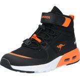 KangaROOS - KX-Hydro High-Top Sneaker - Zwart/Oranje - Waterdicht - Unisex