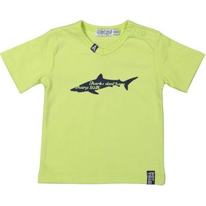 Dirkje Jongens T-shirt - Neon green - Maat 62