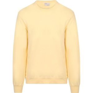 Colorful Standard - Sweater Soft Yellow - Heren - Maat XL - Regular-fit