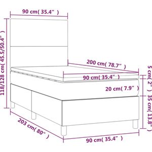 vidaXL-Boxspring-met-matras-fluweel-donkerblauw-90x200-cm