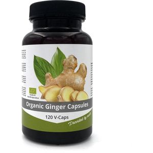 Nutrikraft - Gember Capsules 500mg 120Vcaps - Pot 120 Capsules - Nutrikraft