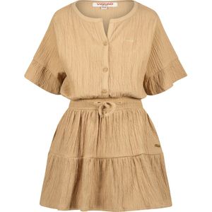 Vingino Midi Dress Pradile Meisjes Jurk - Sandstone - Maat 140