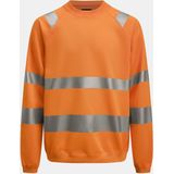 Jobman 1150 Hi-Vis Sweatshirt 65NO115065 - Oranje - XL