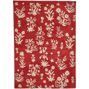 Vloerkleed Sanderson Woodland Glade Damson Red 146800 - maat 170 x 240 cm