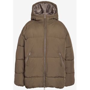 Noisy May NMKATY PUFFER PARKA DD Dames Winterjas - bruin - M