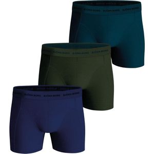 Bjorn Borg Boxers Cotton Stretch 3 Pack Multicolour - Maat M - Heren - Boxershorts