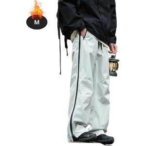 Nivard Skibroek - Skipak - Snowboard Broek - Winterbroek - Sneeuwbroek - Heren - Wintersport - Wit - Maat M