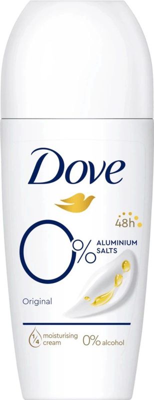 Dove Original 0% deodorantroller (50 ml)