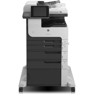 HP LaserJet Enterprise MFP M725f, Zwart-wit, Printer voor Bedrijf, Afdrukken, kopiëren, scannen, faxen, Invoer voor 100 vel; Printen via de USB-poort aan voorzijde; Scannen naar e-mail/pdf; Dubbelzijdig printen