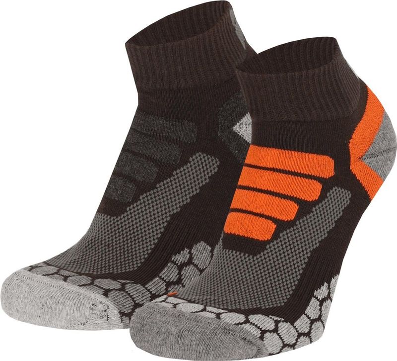 Xtreme - Lage Wandelsokken - Multi Green - 2 Paar