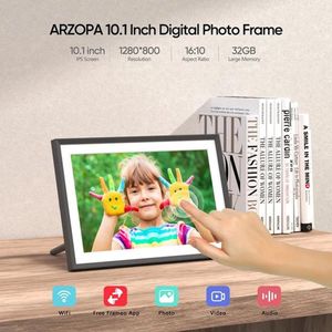 Arzopa Digitale Fotolijst - 10.1 Inch - WiFi - 32GB - IPS Touchscreen