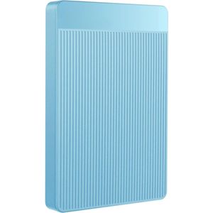QPFO® Externe harde schijf 500GB - ultra slim - draagbare hdd - usb aansluiting - opslag voor pc mac laptop xbox ps4 - blauw