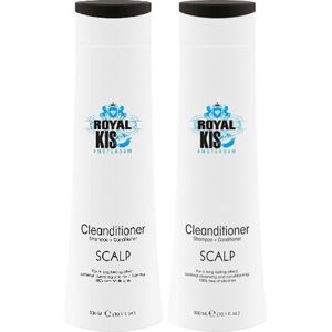 Royal KIS Cleanditioner Scalp - 2 x 300ml - Anti-roos vrouwen - Voor