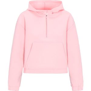 myMo - Sweatshirt - Hoodie - Relaxte Pasvorm - Halve Rits