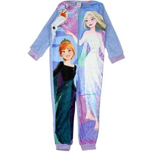 Disney Onesie Disney Frozen Elsa Anna lichtblauw Kids & Kind Meisjes Blauw - Maat: 116