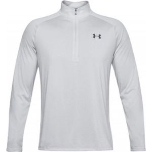 Under Armour UA Tech 2.0 1/2 Zip Heren Sporttrui - Grijs - Maat XXL