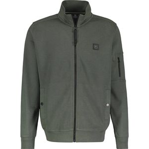 LERROS - Sweater - Maat S - Mannen - Khaki - katoen