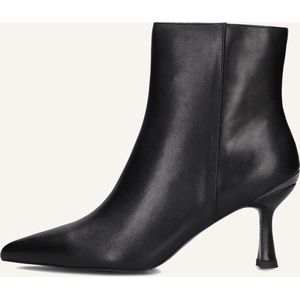 Stefano Lauran - Botin - Enkellaarsjes - Zwart - 7 cm Hoge Hak