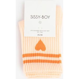 Sissy-Boy - Oranje sokken met hartje