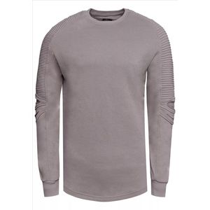 RustyNeal - Heren Trui - DonkerGrijs - Longsleeve - Modernfit