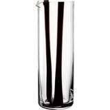 LEONARDO HOME - BANDA NERA 055292 - Pichet - Zwart - Handgemaakt - Hoogte 25 cm