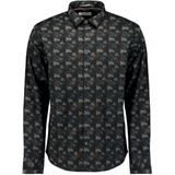 No Excess - Overhemd - Donkerblauw - Regular Fit - Lange Mouwen