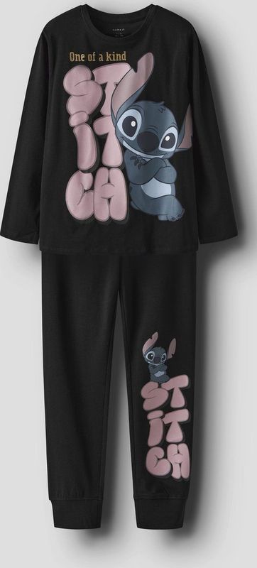 Stitch - Pyjamaset - Jersey - Lange Mouwen - Elastische Taille