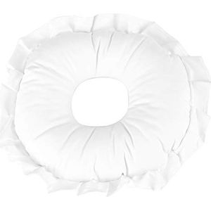 Flat Pillow with Hole, Beauty Salon Face Pillow, Doughnut Pillow, Chondrodermatitis, Face Pillow, Hollow Out Pillow, Face, Down Rest Pillow for Massage Beauty