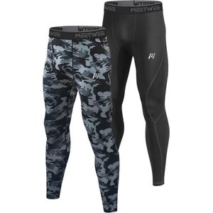 Heren Compressie Leggings voor Training en Fitness