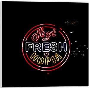 Forex - ' Hot and Fresh Hopia' Bord - 50x50cm Foto op Forex