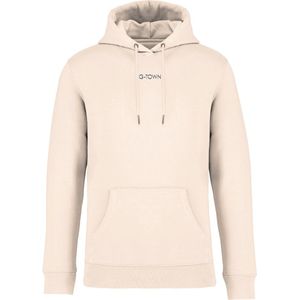 G-TOWN Heren Hoodie Ivory Zilver
