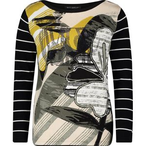 BETTY BARCLAY - Pull - Maat 3XL - Vrouwen - 5890 Green/Blac -