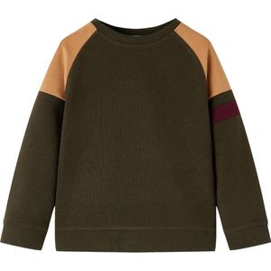 vidaXL - Kindertrui - 104 - donkerkakikleurig - en - camel