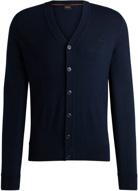 BOSS - Regular-fit Vest - Wolmix